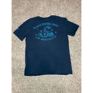 Vintage‎ 2000's Nike Kobe Bryant T-Shirt (Black Mamba Amry) Men's size MEDIUM